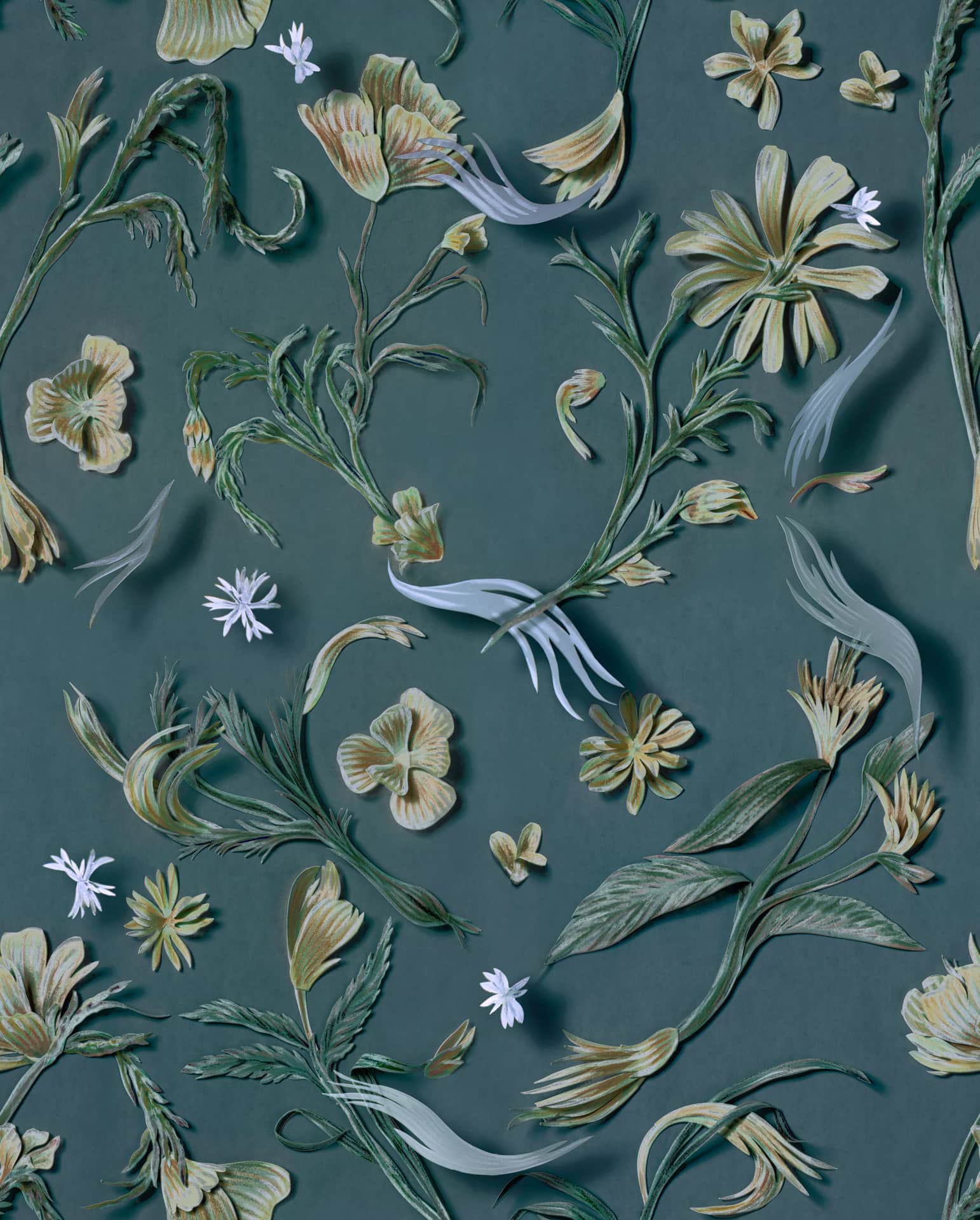 Winnie Truong, Untitled, 2021, installed at Canada Goose, South Coast Plaza, Los Angeles, USA